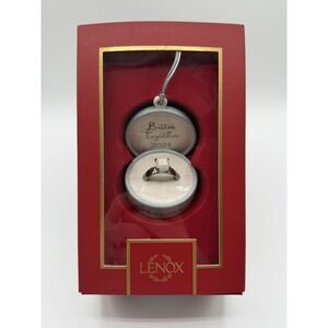 Lenox 2024 Engagement Ring Ornament Better Together Christmas Gift NEW IN BOX